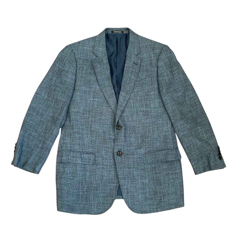 Emporio Armani G Line Blazer Mens blue Two Button  Size 54